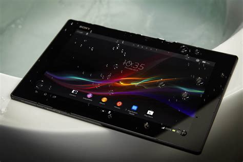 Sony Xperia Tablet Z La Tableta De 10 Más Delgada Del Mundo