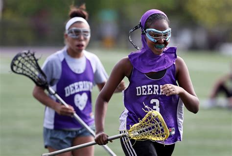 Sporty Hijabs Help Muslim Girls Keep Up Pace In Athletics At Maine High