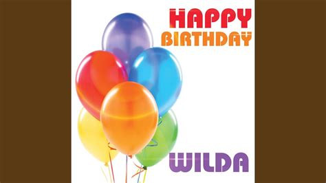 Happy Birthday Wilda Youtube