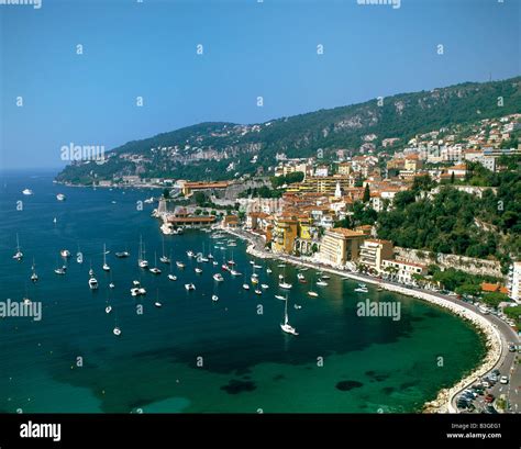 South France Villefranche Sur Mer Coastline Beach Stock Photo 19416993