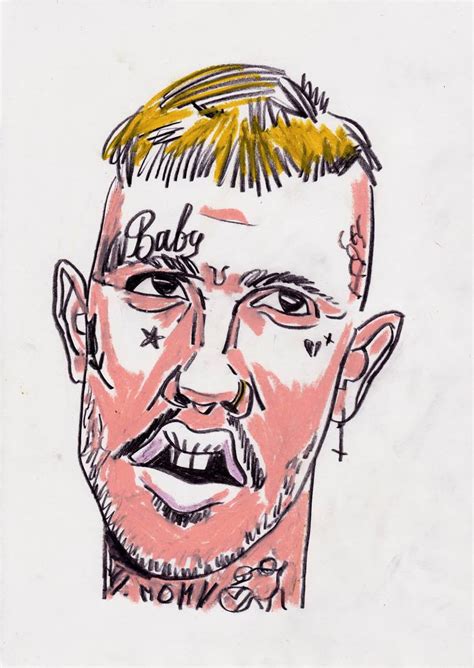 Lil Peep Painting Cartoon Ubicaciondepersonascdmxgobmx