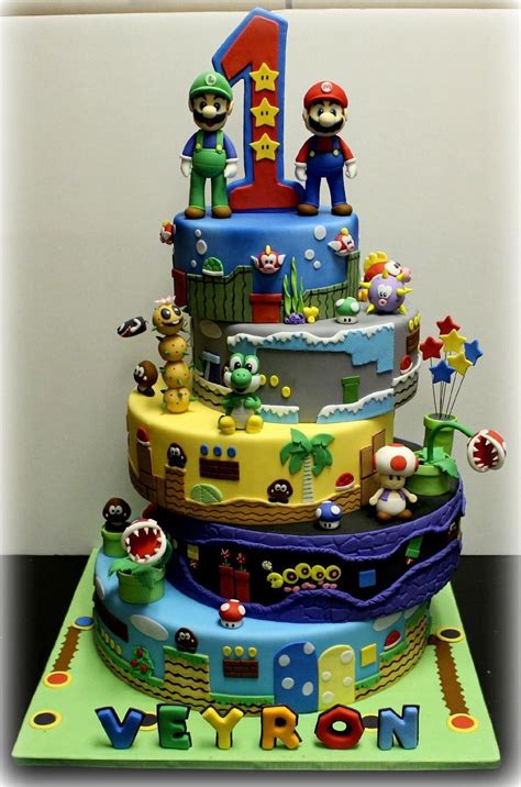 Mario Bros Cakes Mario Bros Cake Mario Birthday Cake Mario Cake