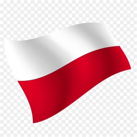Poland Flag Waving Vector On Transparent Background PNG Similar PNG