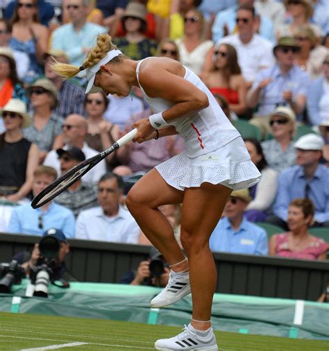 Kerber, the only wimbledon finalist remaining in the women's draw, was too experienced and order of play: Angelique Kerber - Wimbledon Tennis Championships 07/02 ...