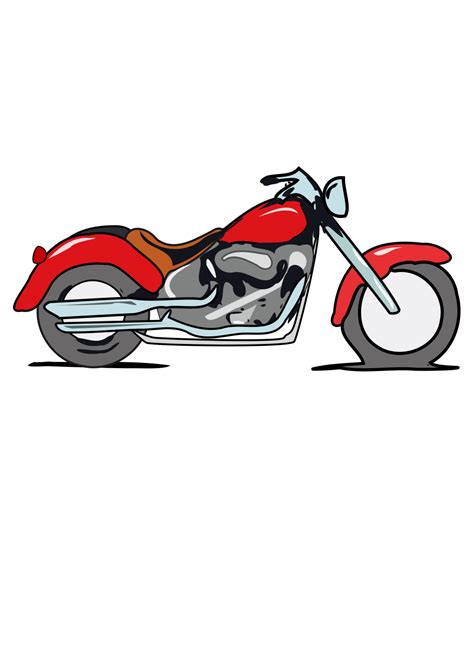Onlinelabels Clip Art Motorcycle