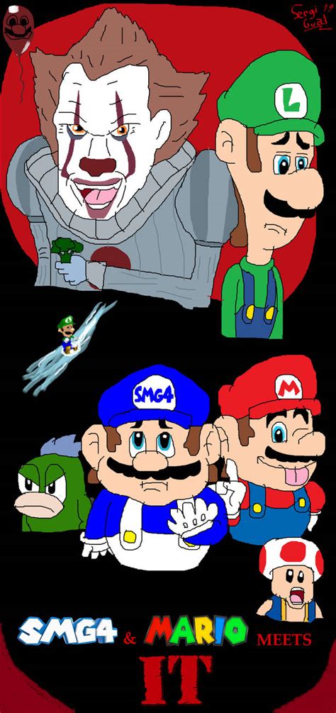 Mario And Smg4 Meets It By Sergi1995 On Deviantart