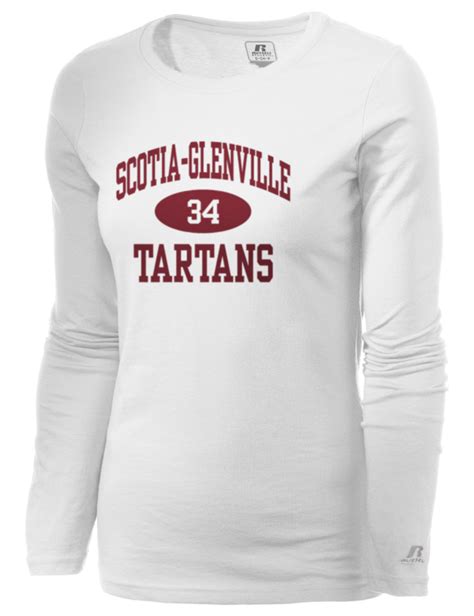 Scotia Glenville High School Tartans Russell Athletic Womens Long