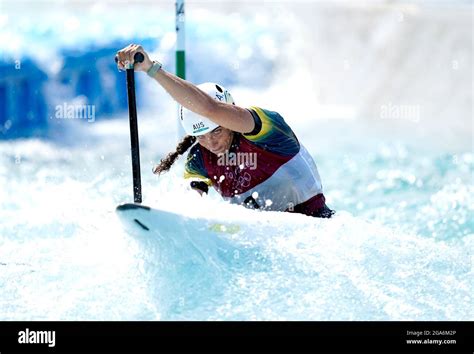 australia s jessica fox during the women s c1 canoe slalom final at the