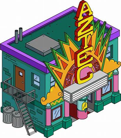 Aztec Theater Simpsons Tapped Theatre Wikia Wiki