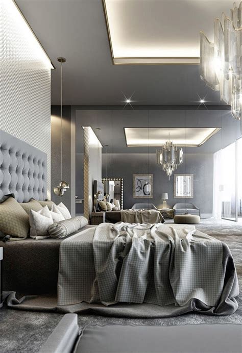 Idesignarch | interior design, architecture & interior decorating emagazine. 15 Beautiful Grey Bedroom Design Ideas - Decoration Love