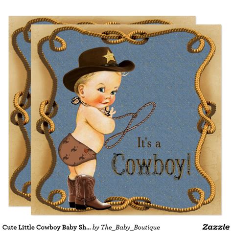 Pin On Baby Shower Cowboy Theme