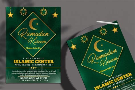 Ramadan Kareem Flyer Template In Psd Vol1 Psdflyer
