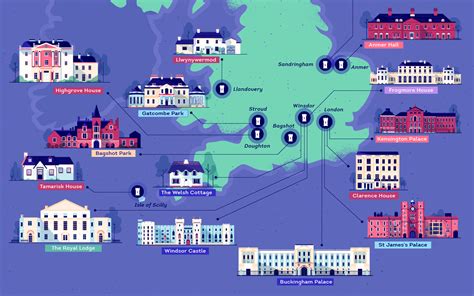 Where Does The Royal Family Live In Castles Palaces In The Uk