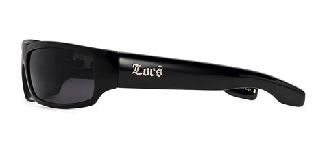 Locs Dark Lens Matte Black Locs Sunglasses
