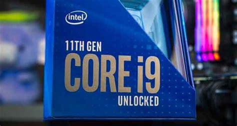 11th Generation Core Processors Rocket Lake S Msi Specifies Timing