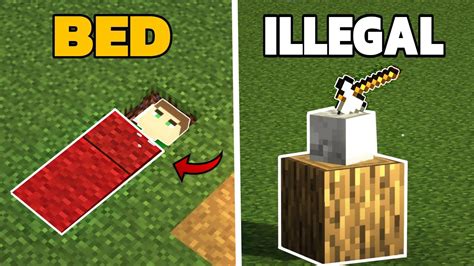 Minecraft 10 Mind Blowing Builds And Tricks You Didnt Know Youtube