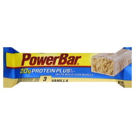 Powerbar Protein Plus Bar Vanilla 20g Protein 1 Ct