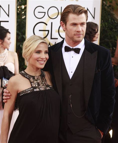 Thors Chris Hemsworth Wife Elsa Pataky Expecting Twins Los