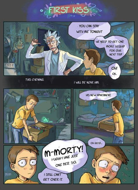 imágenes rickorty rick cest rick y morty first kiss personajes de rick y morty rick y