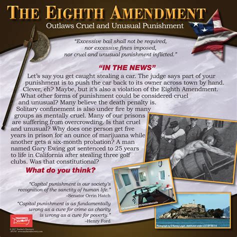 It was ratified in 1791 as part of the united states bill of rights. The Bill of Rights: Amendments Poster Set of 10 Posters ...