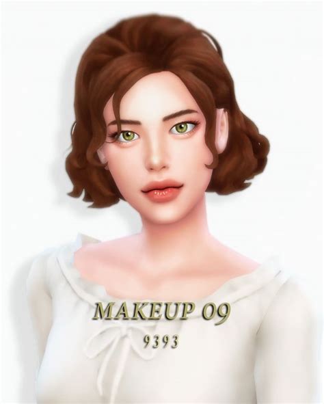 Makeup 09 9393 On Patreon In 2021 Sims 4 Cc Makeup Sims 4 Mods
