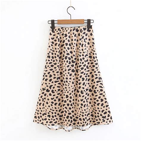 New Women Clothing Leopard Skirts European American Style Fashion Sexy