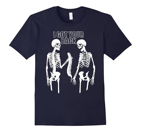 I Got Your Back Halloween Funny Humorous Skeleton T Shirt