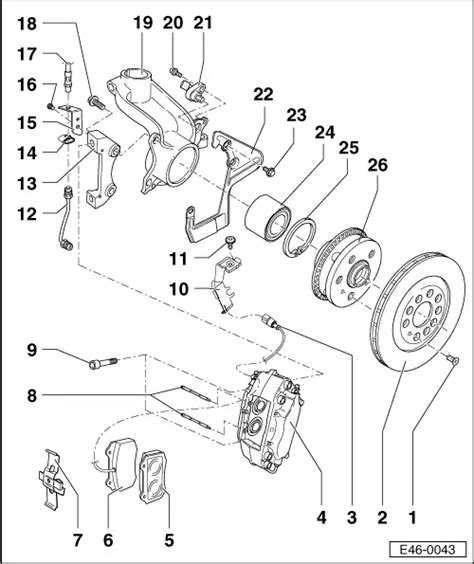 Seat Workshop Manuals Leon Mk2 Running Gear Brake System Brake