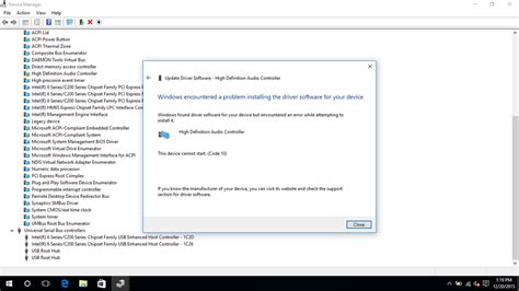 Error The Device Cannot Start Code 10 On Windows 10 Microsoft Community