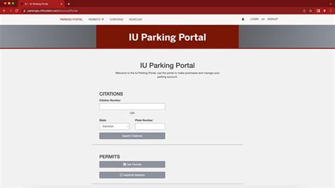 Iu Parking Portal How To Manage And Purchase Parking Permits Youtube