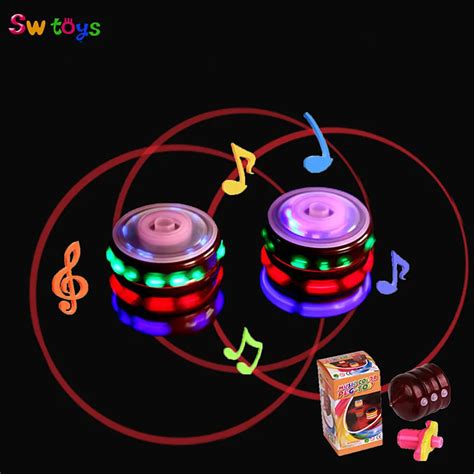 Spinning Top Lights Music Spinning Top Toy Lights Spinning Top Led Light Colorful Aliexpress