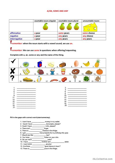 Articles And Quantifiers English Esl Worksheets Pdf And Doc