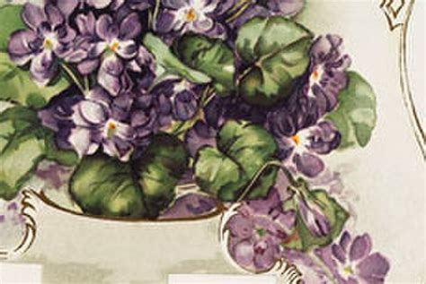 Beautiful French Violets Calendar Image The Graphics Fairy