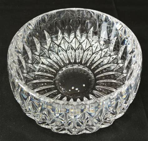 Vintage Lenox Gorham Cut Crystal Bowl Althea Pattern 5 1 2 Inch EBay