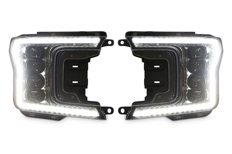 pair 2018 ford f150 xb led headlights the hid factory