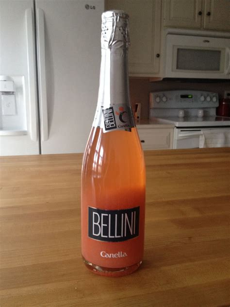3 ounces prosecco sparkling wine. Bellini peach wine--YUM! | Peach wine, Yummy drinks, Dish ...