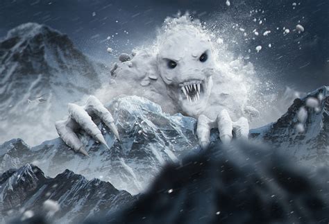 Artstation Snow Monster