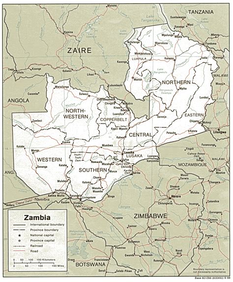 Zambia Map Geography Of Zambia Map Of Zambia Worldatlas Com Reverasite