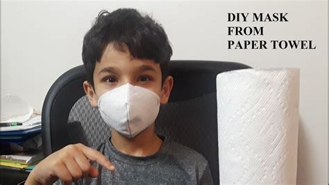 Diy reusable fabric sheet masks with free printable mask pattern. DIY Face Mask from Paper Towel. - YouTube
