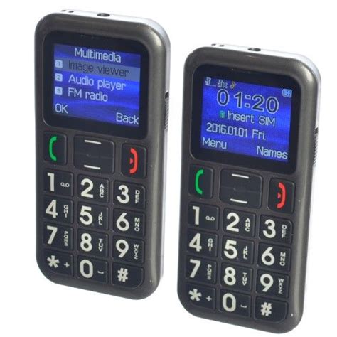Goso Big Button Senior Cell Phone Unlocked Dual Sim Gsm Quad Band With