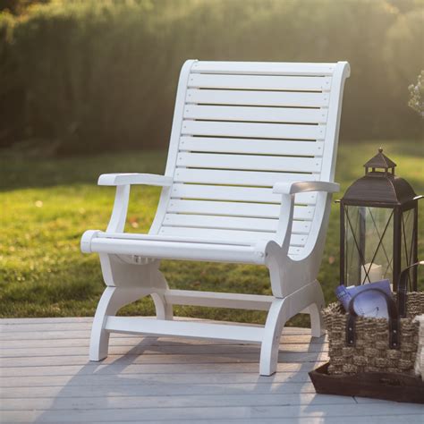 Choosing best adirondack chairs is not a simple task. Belham Living Avondale Painted Adirondack Chair - White ...