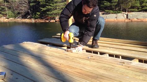 Jig For Aligning Screws On Pressure Treated Decking Youtube