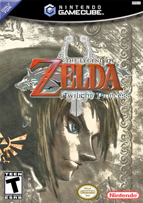 The Legend Of Zelda Twilight Princess Gamecube Box Art Cover By Eg