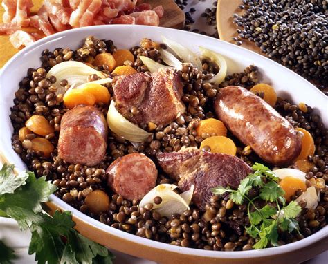 Chen Gai France jarret de porc aux lentilles
