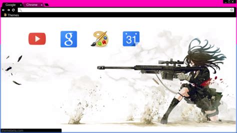 Anime Sniper My First Chrome Theme Themebeta