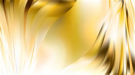 Free Abstract White And Gold Background Vector Illustration
