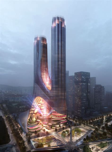Gallery Of Zha Wins Competition To Build Tower C At Shenzhen Bay Super