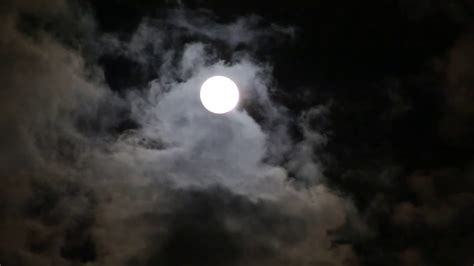 Moon Night Darkness Night Sky Video Audio Footage Hd Free Youtube