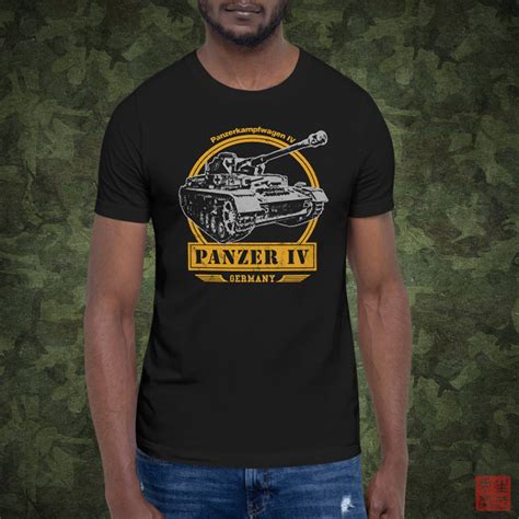 Panzer IV T Shirt WW2 Tank Unisex Short Sleeve Tee Etsy