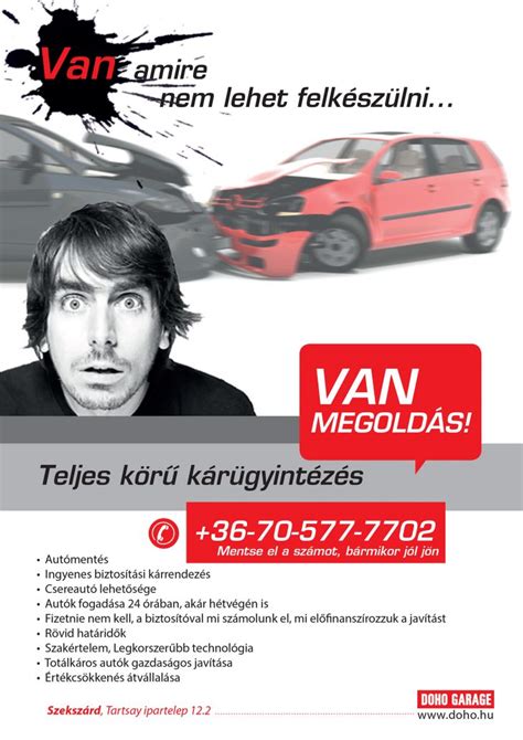A baleset körülményeinek leírása csak a gyorsabb kárrendezést szolgálja. Kárügyintézés - Doho Autószerviz és Kereskedés